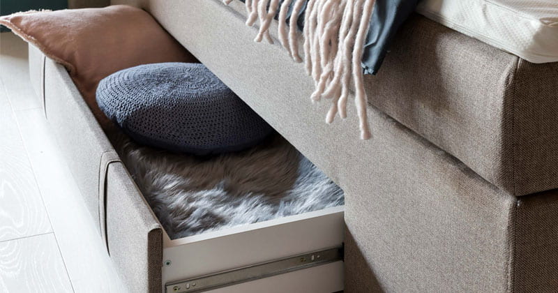 Ravensberger Matratzen Boxspringbett Beatrice Schubkasten